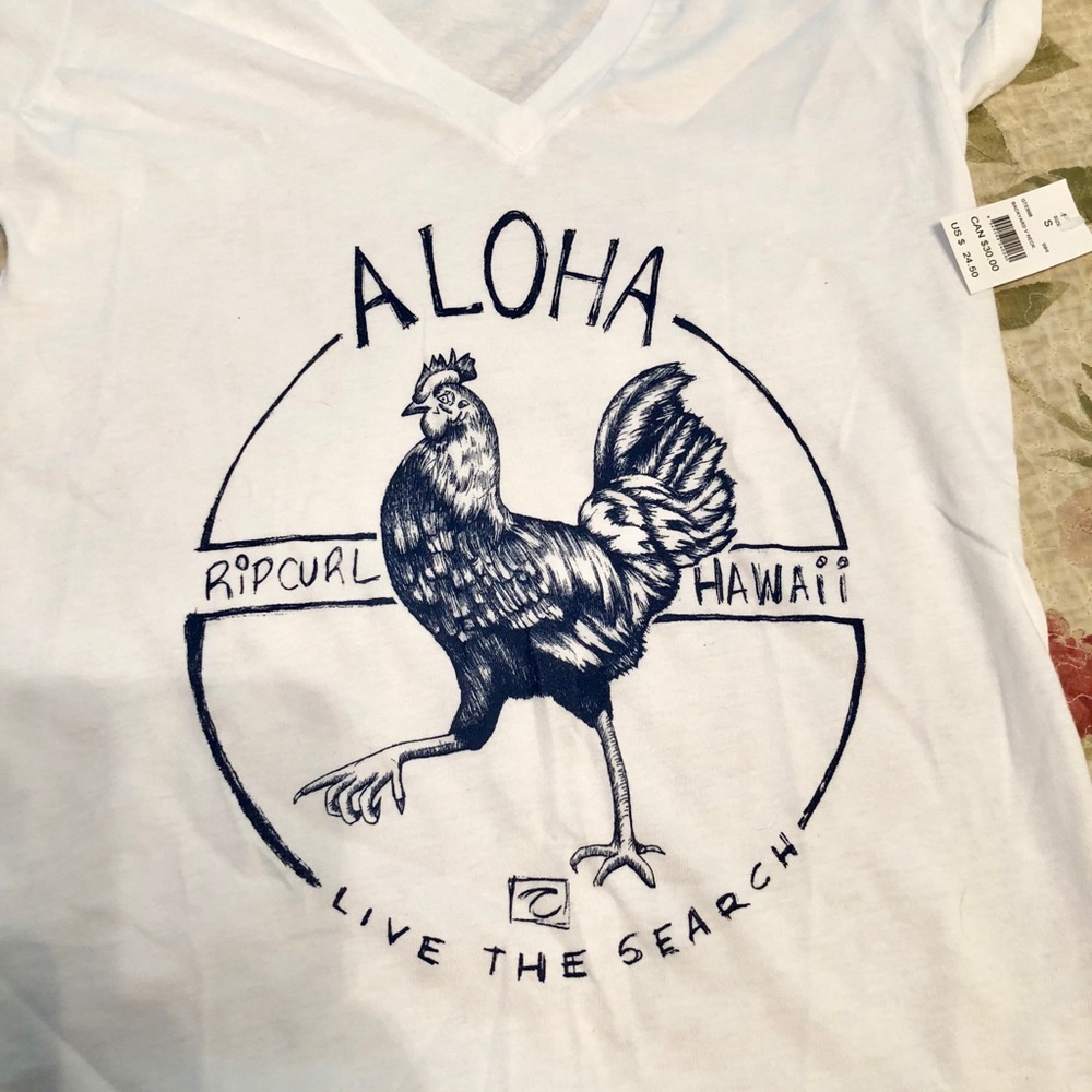 Rip curl Aloha Hawaii T-shirt size small juniors